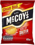 McCoy's Salted Crisps 47.5g Grab Bag, Case of 36