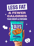 Olly's Pretzel Thins, Variety Pack, 35g (Pack of 40), Handy Snack Pouches, Healthy Plant-Based Vegan Snacks for Dipping, Low Calorie Snacks, Low Fat, Source of Fibre, No Preservatives