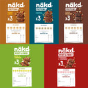 Nakd Selection Pick Any 12 Multipack from 18 Flavours - Fruit And Nut Bars 48 x 30-45g, 48 Bars