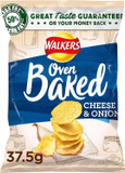 Walkers Baked Cheese & Onion Crisps - 32x37.5g