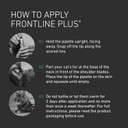 FRONTLINE Plus Flea & Tick Treatment for Cats and Ferrets - 6 Pipettes