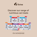 Thrive Freeze-Dried Chicken Cat Treats- Single Ingredient & Natural - MaxiTube - 170g