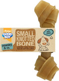 Good Boy - Small Rawhide Knotted Bones - Dog Chews - Made From 100 Percent Natural Hide - Pack of 10 - Dog Treats Natural