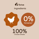 Thrive ProReward Chicken Treats for Dogs MaxiTube, 500 g