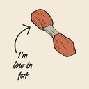 Good Boy - Chewy Chicken Dumbbells - Dog Treats - Made with 100% Natural Chicken Breast Meat - 100 g e - Low Fat Dog Treats - Case of 8