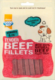 Good Boy - Tender Beef Fillets - Dog Treats - Made with 100% Natural Beef - 90 g e - No Artificial Flavouring - Case of 10