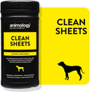 Animology Clean Sheets Dog Cleaning Wipes, Pack of 80
