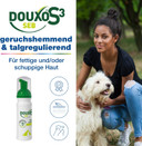 DOUXO S3 SEB Mousse, Dog & Cat Dandruff Solution, Soothing Leave-On Cat Mousse, Effective Mousse for Dog Dermatitis, Flaky & Oily Pet Skin, Hypoallergenic Fragrance, Dog Dandruff Mousse, 150ml