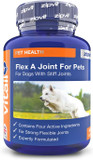 Zipvit Flex A Joint for Pets. Glucosamine for Dogs and Cats Plus Chondroitin and MSM. 180 'Split and Pour' Capsules