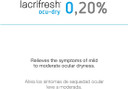 Avizor Lacrifresh Monodose Lacrifresh Ocu-Dry 0.20% 20 ud. 0,4 ml Contact Lens Cleaner