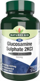 Natures Aid Glucosamine Sulphate 1500mg 90 Tablets  High Strength, Salt-Free  Supports Joint Health, Mobility, Flexibility  Gluten-Free, Non-GMO  Natural Food Supplement