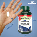 Natures Aid Glucosamine Sulphate 1500mg 90 Tablets  High Strength, Salt-Free  Supports Joint Health, Mobility, Flexibility  Gluten-Free, Non-GMO  Natural Food Supplement