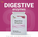 Ved Digestive Enzymes, Comprehensive Food Intolerance Complex, Targets Multiple Intolerances Including Gluten, Lactose & Casein, 90 Vegan Capsules(45 Days Supply)