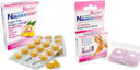 Sea-Band Mama! Motion Sickness, Nausea and Morning Sickness Relief, Ginger Lozenges and Acupressure Wristbands Bundle, (1 x Pack of 24 Ginger Lozenges and 1 x Pair of Adult Lilac)