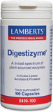 Lamberts Digestizyme - 100 Vegetarian Capsules - Comprehensive Enzyme Complex