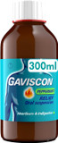 Gaviscon Liquid Heartburn & Indigestion Relief Peppermint Flavour, 300 ml
