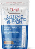 Systemic Proteolytic Enzymes Complex  Repair & Recovery  Mixed Enzyme Formula with Ginger & Ionic Trade Minerals  UK Made  Zero Additives  Pullulan