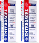 Enterosgel IBS Relief Gel Tube 225g - Oral Intestinal Adsorbent, Acute Diarrhoea & Stomach Pain Relief, Bloating & Trapped Wind Relief - Treats Root Causes, Suitable for Children & Adults, Pack of 2