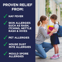 Piriteze Hayfever & Allergy Antihistamine Tablets, Allergy Relief, Cetirizine, 7s