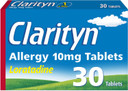 Clarityn Allergy Relief Tablet | Hayfever Relief Tablet | Loratadine | Antihistamine | All day maximum strength symptom relief with one tablet per day | 30 count (pack of 1) Clarityn Allergy Relief Tablet | Hayfever Relief Tablet | Loratadine | Antihistamine | All day maximum strength symptom relief with one tablet per day | 30 count (pack of 1)