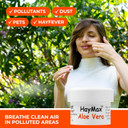 HayMax Allergen Barrier Balm - Aloe Vera 5ml - Organic, Natural & Non-Drowsy Hay Fever & Allergy Relief Balm - Blocks Pollen, Dust & Other Allergen Particles - Great for Adults, Kids & Pregnant Women