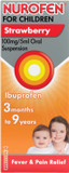 Nurofen For Children 3M-9Y, Kids Ibuprofen Strawberry 100 ml, Baby Teething Pain Relief, Cold Flu, Fast Acting, Up To 8 Hours, Fever Reducer, Child Medicine Nurofen For Children 3M-9Y, Kids Ibuprofen Strawberry 100 ml, Baby Teething Pain Relief, Cold Flu, Fast Acting, Up To 8 Hours, Fever Reducer, Child Medicine