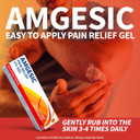 Amgesic Pain Relief 1% Gel 100g Relief Diclofenac Gel  Anti-Inflammatory Gel for Back Pain Relief, Muscle Aches, Stiff Joints and Swelling