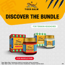 Tiger Balm Red & White Ointment Bundle  Effective pain relief - Contains 1x 30g Tiger Balm Red Ointment & 1x 30g Tiger Balm White Ointment