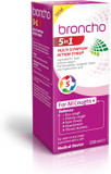 Bronchostop 5in1 Cough Multi-Symptom Action Syrup 200ml (Pack of 2)