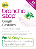 Bronchostop Cough Pastilles  Traditionally Used to Relieve Any Type of Cough - Pack of 80 On-the-Go Pastilles