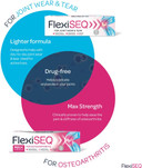 FlexiSEQ 100g Gel, Topical Gel for Joint Wear & Tear, Drug Free, for All synovial Joints (HIPS, Knees, Shoulders, Hands, feet etc)