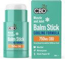 CBDfx 750mg CBD High Strength Muscle & Joint Balm Stick with Menthol, Wintergreen and Black Pepper Oil (60ml Hemp Balm Roll)