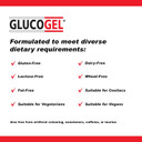 GlucoGel Fast Acting Glucose Energy Gel - Hypostop Gel for Running, Hiking, Cycling, Marathon Liquid Dextrose - Original Unflavoured, 80g Bottle (Pack of 1)