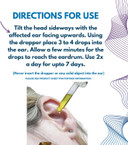 Care Sodium Bicarbonate Ear Drops 10ml, Gently softens ear wax prior to syringing by a doctor or nurse