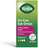 Vizulize Dry Eyes Eye Drops 10ml - Long Lasting Relief, Moisturizes & Soothes Dry Eyes Vizulize Dry Eyes Eye Drops 10ml - Long Lasting Relief, Moisturizes & Soothes Dry Eyes