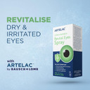 Artelac Revital Eyes Spray, Pro Defence Dry Eye Spray, Irritation, Inflammation and Redness, Preservative Free Eye Mist - Long Lasting Relief, Contact Lens Friendly, 17ml