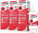 Hycosan Extra - Eye Drops with Hyaluronic Acid for Soothing Relief of Severe and Persistent Dry Eyes - Contact Lens Compatible - Preservative Free - 3 x 225 Measured Doses Hycosan Extra - Eye Drops with Hyaluronic Acid for Soothing Relief of Severe and Persistent Dry Eyes - Contact Lens Compatible - Preservative Free - 3 x 225 Measured Doses