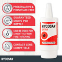 Hycosan Extra - Eye Drops with Hyaluronic Acid for Soothing Relief of Severe and Persistent Dry Eyes - Contact Lens Compatible - Preservative Free - 3 x 225 Measured Doses Hycosan Extra - Eye Drops with Hyaluronic Acid for Soothing Relief of Severe and Persistent Dry Eyes - Contact Lens Compatible - Preservative Free - 3 x 225 Measured Doses