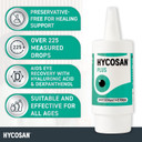 Hycosan Plus - Triple Pack - Dry Eye Drops with Hyaluronic Acid and Dexpanthenol for Relief and Healing Support for Eyes Recovering from Injury or Surgery - Preservative Free  3 x 225 Measured Doses Hycosan Plus - Triple Pack - Dry Eye Drops with Hyaluronic Acid and Dexpanthenol for Relief and Healing Support for Eyes Recovering from Injury or Surgery - Preservative Free  3 x 225 Measured Doses