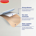 Elastoplast Water Resistant Plastic Plasters (20 Pieces), Dirt and Water-Resistant, Waterproof, Ideal for First Aid, Strong Adhesion with Non-Stick Wound Pad, Breathable Material, Tan