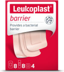 Leukoplast Barrier Wound Dressing - Waterproof Breathable First Aid Plasters for Cuts & Blisters on Fingers, Toes, Heels - 20 PCs, Tan