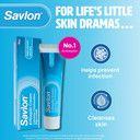 Savlon Antiseptic Cream, Cleanses & Helps Prevent Infection, First Aid for Minor Cuts & Wounds, Spots, Blackheads, Nappy Rash, Sunburn, Sores & Blisters (100g, 1 pack)