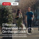 Compeed Anti Blister Stick Balm (8ml) - Blister Prevention Balm for Use On The Feet & Body - Prevents Chafing That Causes Blisters - Invisible, Non-Greasy Formula - Portable for Prevention On The Go