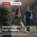 Compeed Blister Plasters Mixed Size 5 Pack - Hydrocolloid Foot Treatment - Heal Fast