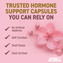 Applied Nutrition - Solutions - Menopause Complex - Vegan Capsules with Natural Hormonal Support - Best Fatigue Relief - Best Immune Support - Enhances Hormonal Balance - (60 Capsules  30 Servings)