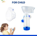 Inhaler Spacer Anti-Static Spacer Device, Inhaler Chamber, use with Metered Dose Inhaler, BPA and Latex Free for Adult.(Blue)