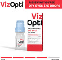 VizOpti Dry Eye Drops Preservative-Free, 10ml, with Sodium Hyaluronate 0.2%, Contact Lens Friendly VizOpti Dry Eye Drops Preservative-Free, 10ml, with Sodium Hyaluronate 0.2%, Contact Lens Friendly