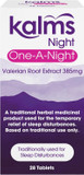 Kalms Night One-a-Night 28 Tablets - Traditional Herbal Medicinal Product Used for The Temporary Relief of Sleep disturbances. One Tablet a Night dose