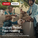 Compeed 10 Medium Size Blister Plasters for Feet - Individually Wrapped - Hydrocolloid Gel Technology - Faster Healing - Deep Cushioned