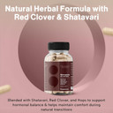 Paused Menopause Tablets - 60 Capsules | All-in-One Formula with Calcium, Vitamins & Herbal Extracts | for Women's Wellbeing and Vitality